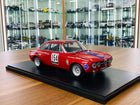 AutoArt Alfa Romeo GT AM Hahne DRM 1971 #154 Red 1:18 Diecast Model Car - detailed collector display model