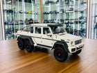 AutoArt Mercedes-Benz G 63 AMG 6x6 White 1:18 Diecast Model Car - detailed collector display model