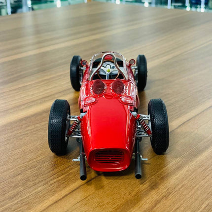 CMC Ferrari Dino 156 F1 1961 1:18 Diecast Model Red - collectible scale model car