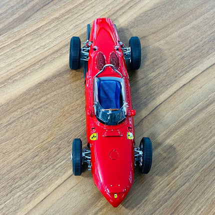 CMC Ferrari Dino 156 F1 1961 1:18 Diecast Model Red - showroom-quality model replica