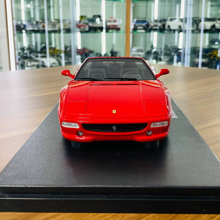 GT Spirit Ferrari 355 Spider 1/18 Resin Model Red Limited Edition - studio product photo of the scale model