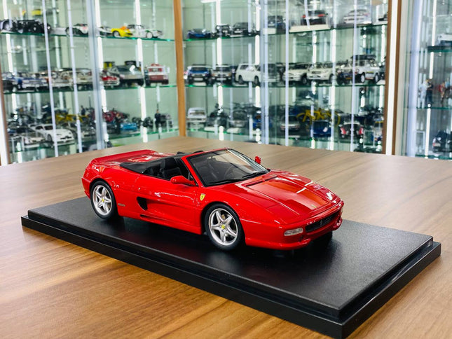 GT Spirit Ferrari 355 Spider 1/18 Resin Model Red Limited Edition - detailed collector display model