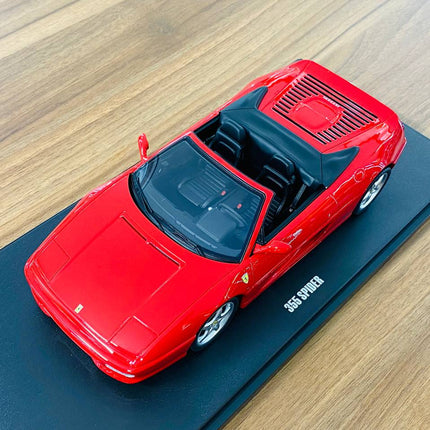 GT Spirit Ferrari 355 Spider 1/18 Resin Model Red Limited Edition - detailed die-cast style model
