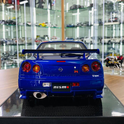 Motor Helix 1/12 Nissan Skyline Nismo GT-R R34 R-Tune Launch Version TAS Resin Model TAS 2000 - fine detailed model replica