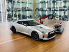 MotorHelix Nissan GT-R R35 50th Anniversary 1:18 Diecast Silver Ultimate Metal - detailed collector display model
