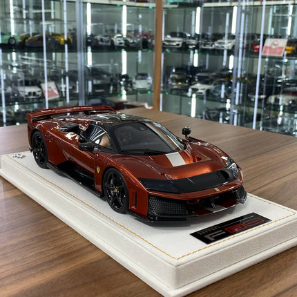 MR Collection Ferrari F80 1/18 Resin Model Rame Mica Livery Limited 99 Pcs - detailed collector display model