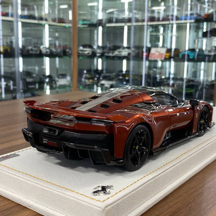 MR Collection Ferrari F80 1/18 Resin Model Rame Mica Livery Limited 99 Pcs - fine detailed model replica