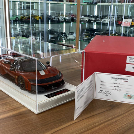 MR Collection Ferrari F80 1/18 Resin Model Rame Mica Livery Limited 99 Pcs - showroom-quality model replica