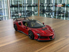 Bburago Ferrari SF90 XX Stradale 1/18 Dark Red Diecast Model Car - detailed collector display model