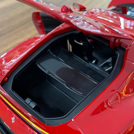 Bburago Ferrari Ferrari 812 Competizione 1/18 Diecast Model Car Red - showroom-quality model replica