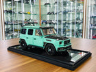 Timothy & Pierre 1/18 Mercedes-Benz G63 MANSORY Tiffany Blue Model Car - detailed collector display model