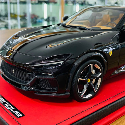 MR Collection 1/18 Ferrari Purosangue Nero Limited Edition Diecast Model - fine detailed model replica