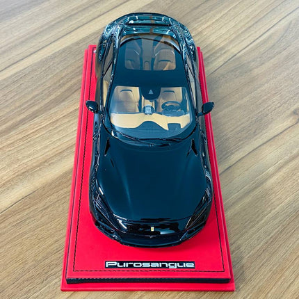 MR Collection 1/18 Ferrari Purosangue Nero Limited Edition Diecast Model - scale model for display