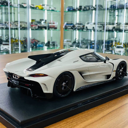 GT Spirit Koenigsegg Jesko Absolut 1/18 Resin Model Grey Limited Edition - scale model for display