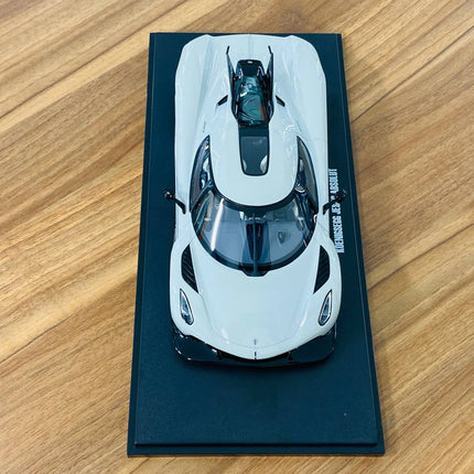 GT Spirit Koenigsegg Jesko Absolut 1/18 Resin Model Grey Limited Edition - collector edition scale model