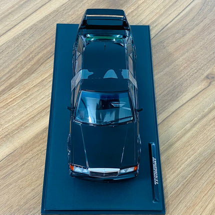 Solido Mercedes-Benz 190E EVO II 1:18 Diecast Model Car Black - scale model for display