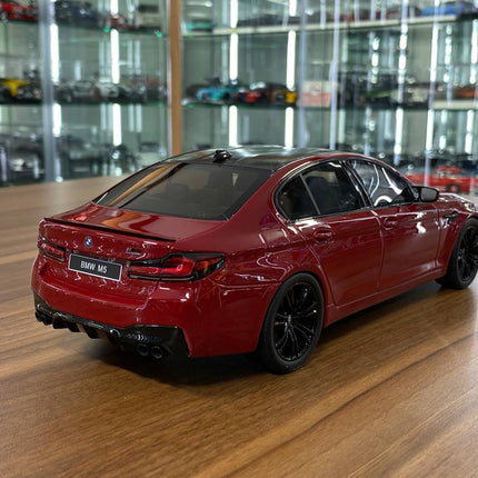 GT Spirit BMW M5 (F90) Competition 2020 1:18 Resin Model Car Imola Red - fine detailed model replica