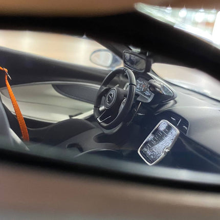 GT Spirit McLaren Artura 2021 1:18 Resin Model Car Silver Limited 999 Pcs - showroom-quality model replica