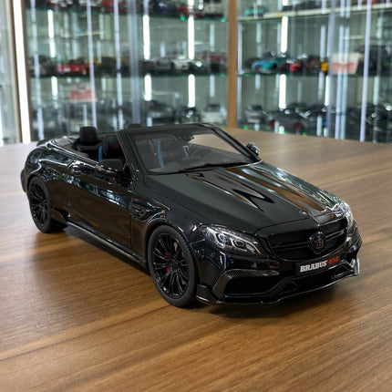 GT Spirit Mercedes BRABUS 650 C63 S 1/18 Black Resin - detailed collector display model
