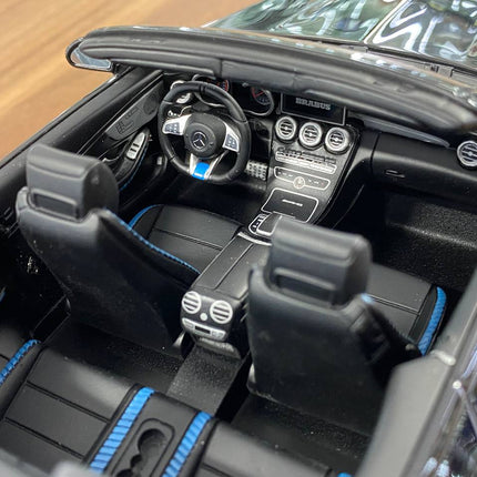 GT Spirit Mercedes BRABUS 650 C63 S 1/18 Black Resin - showroom-quality model replica