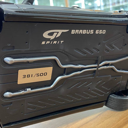 GT Spirit Mercedes BRABUS 650 C63 S 1/18 Black Resin - scale model collectible piece