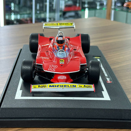 Bburago Ferrari 312T4 1979 1/18 Diecast Model Car Red - collector edition scale model