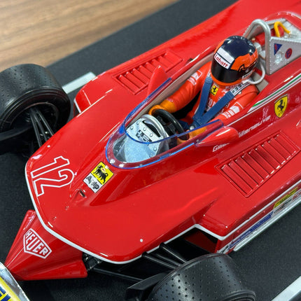 Bburago Ferrari 312T4 1979 1/18 Diecast Model Car Red - fine detailed model replica