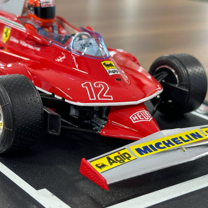 Bburago Ferrari 312T4 1979 1/18 Diecast Model Car Red - premium collector scale model