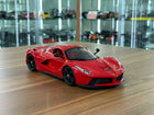 Bburago Ferrari La Ferrari 1/18 Diecast Model Car Red - detailed collector display model