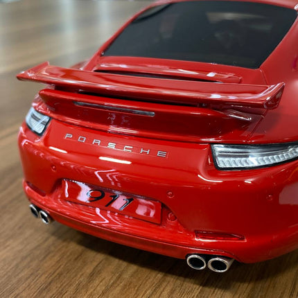 GT Spirit Porsche 911 (991) Carrera S 1:18 Red Resin Model Car - detailed die-cast style model