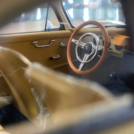 GT Spirit 1/18 Porsche 356B 2000 GS Carrera 2 1962 Beige Resin Model - collector edition scale model