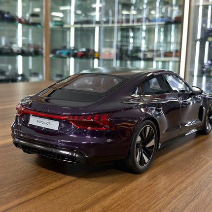GT Spirit 1/18 Audi RS E-Tron GT Dark Purple Resin Limited 999 - fine detailed model replica
