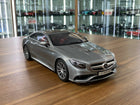 GT Spirit Mercedes Benz S 63 AMG 1/18 Resin Diecast Model Grey Limited 1000 pcs - detailed collector display model