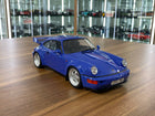 GT Spirit Porsche 911 (964) Carrera RS 3.8 1992 Blue 1/18 Resin Model - detailed collector display model