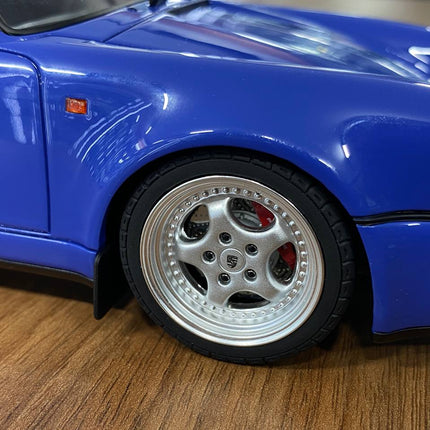 GT Spirit Porsche 911 (964) Carrera RS 3.8 1992 Blue 1/18 Resin Model - collector edition scale model