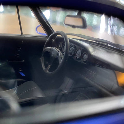 GT Spirit Porsche 911 (964) Carrera RS 3.8 1992 Blue 1/18 Resin Model - showroom-quality model replica