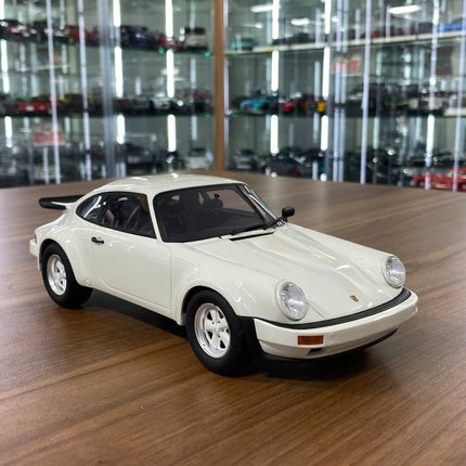 GT Spirit Porsche 911 SC RS 1984 1/18 Resin Model White - detailed collector display model