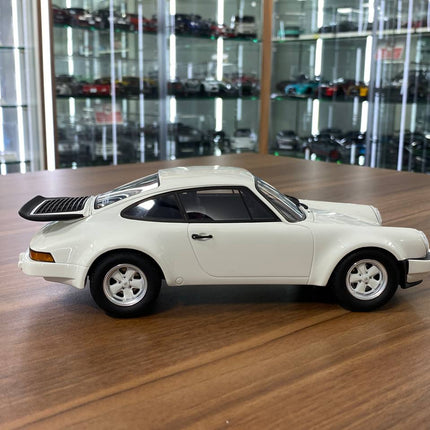 GT Spirit Porsche 911 SC RS 1984 1/18 Resin Model White - collectible scale model car