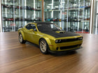 GT Spirit 1/18 Dodge Challenger R/T 50th Anniversary 2020 Resin Model Gold/Matt Black - detailed collector display model