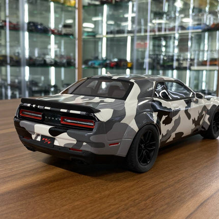 GT Spirit Dodge Challenger R/T Scat Pack Widebody 2019 1:18 Resin Camouflage - fine detailed model replica