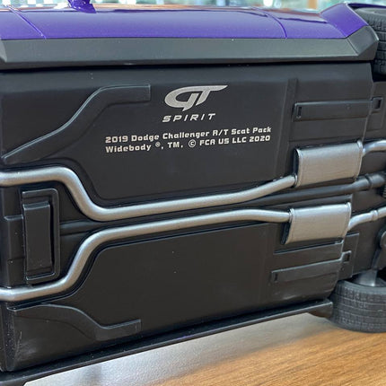 GT Spirit 1:18 Resin Dodge Challenger R/T Scat Pack Widebody 2019 Purple Limited Edition - collector edition scale model