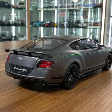 1:18 GT Spirit Bentley Continental GT3-R 2015 Resin Model Matt Grey - fine detailed model replica