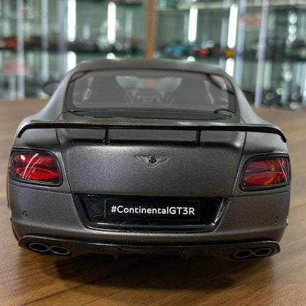 1:18 GT Spirit Bentley Continental GT3-R 2015 Resin Model Matt Grey - premium collector scale model