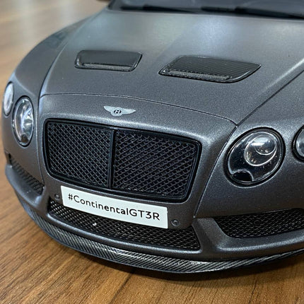 1:18 GT Spirit Bentley Continental GT3-R 2015 Resin Model Matt Grey - detailed die-cast style model