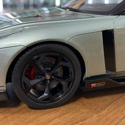 GT Spirit 1:18 Nissan GT-R50 2021 Green Resin Diecast Model - premium collector scale model