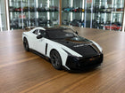 GT Spirit 1:18 Nissan GT-R50 Test Car 2020 White/Black Resin Model - detailed collector display model