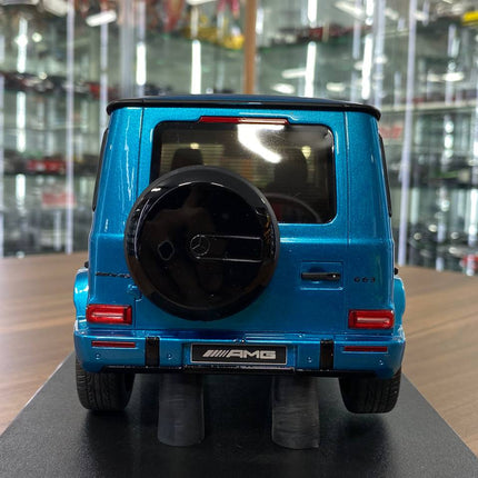 1/18 Resin GT Spirit Mercedes Benz AMG G63 2024 Hyperblue Magno Limited 999 Pcs - premium collector scale model