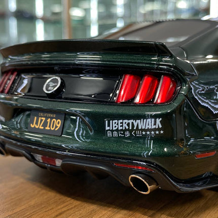 GT Spirit Ford Mustang Shelby GT500 LB Works 2020 Dark Green 1:18 Resin - scale model for display