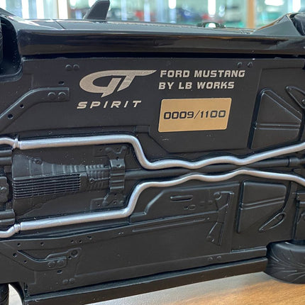 GT Spirit Ford Mustang Shelby GT500 LB Works 2020 Dark Green 1:18 Resin - showroom-quality model replica