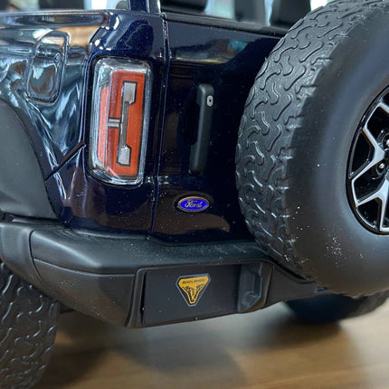GT Spirit Ford Bronco Badlands Edition 2022 1:18 Dark Blue Resin Model Car - scale model collectible piece
